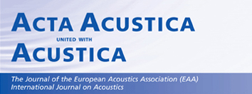 Νέο τεύχος του Acta Acustica united with Acustica (Vol. 102, Issue 6)